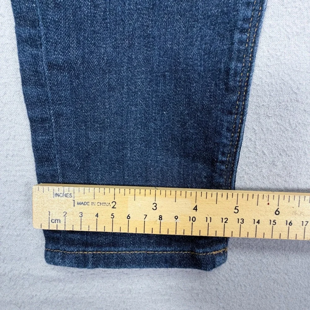 Hudson Skinny Jeans Womens 27 Good Dark‎ Wash Stretch Denim Low Rise Five Pocket